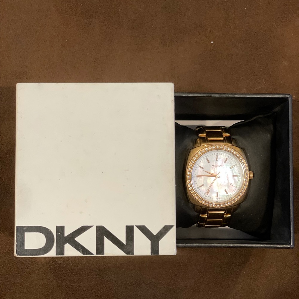 Donna Karan Rose Gold Watch